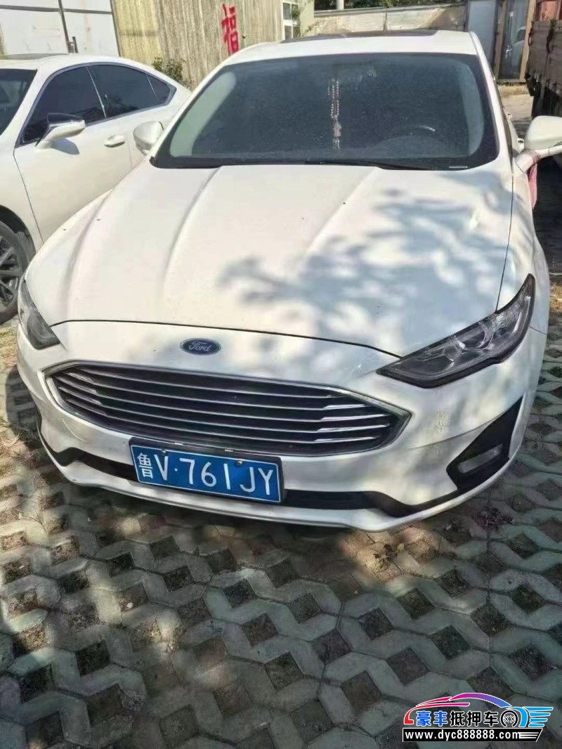 19年福特蒙迪欧轿车抵押车出售