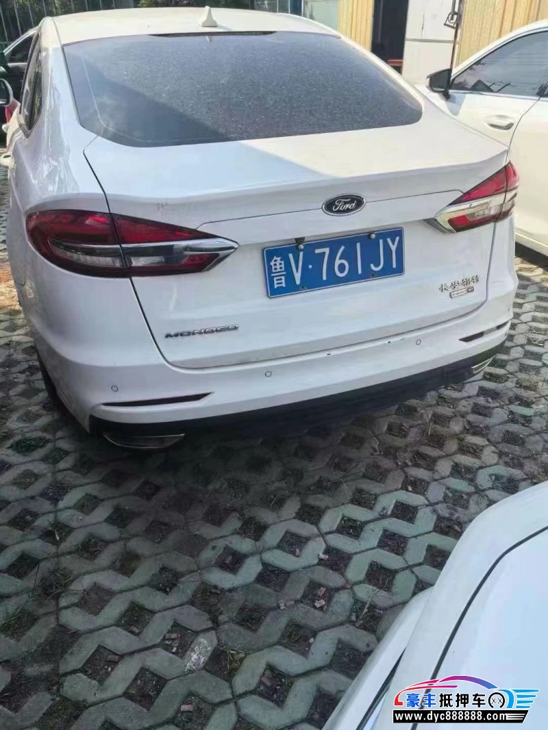 19年福特蒙迪欧轿车抵押车出售