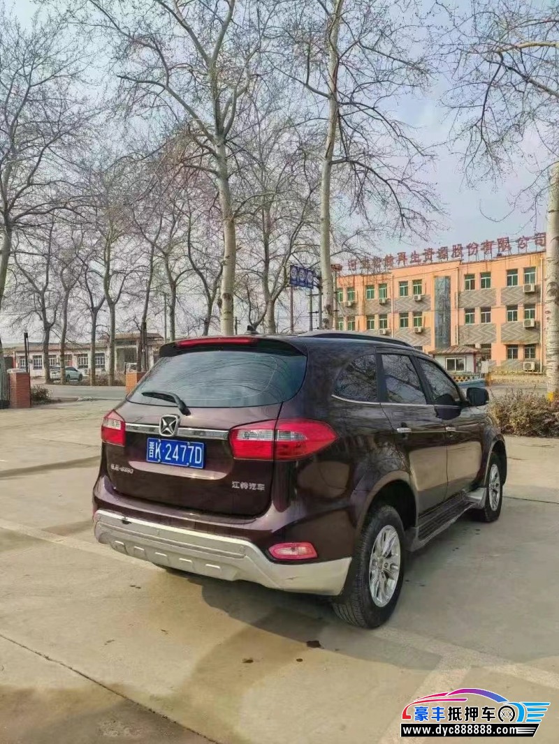 17年江铃驭胜s350轿车抵押车出售