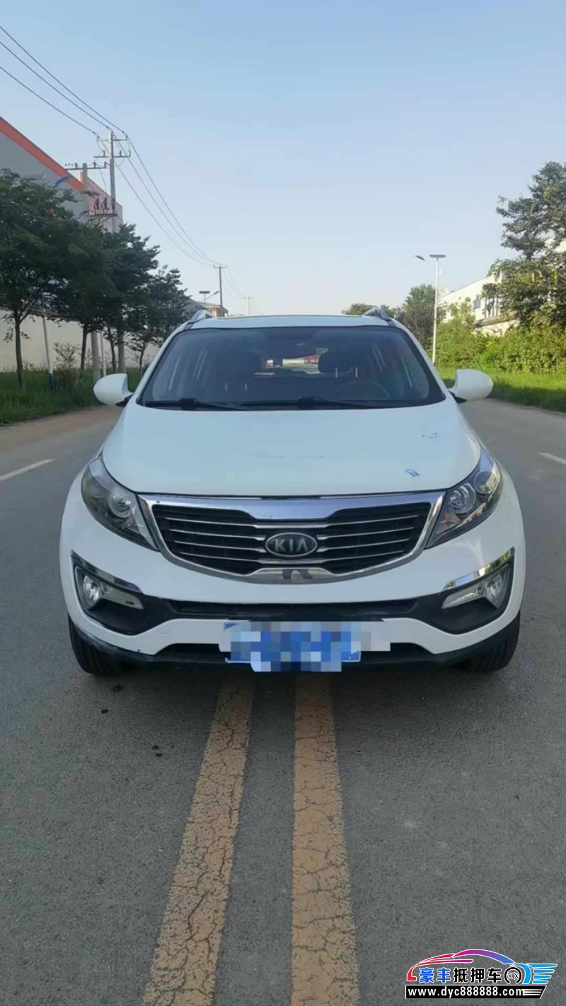 14年起亚智跑SUV抵押车出售