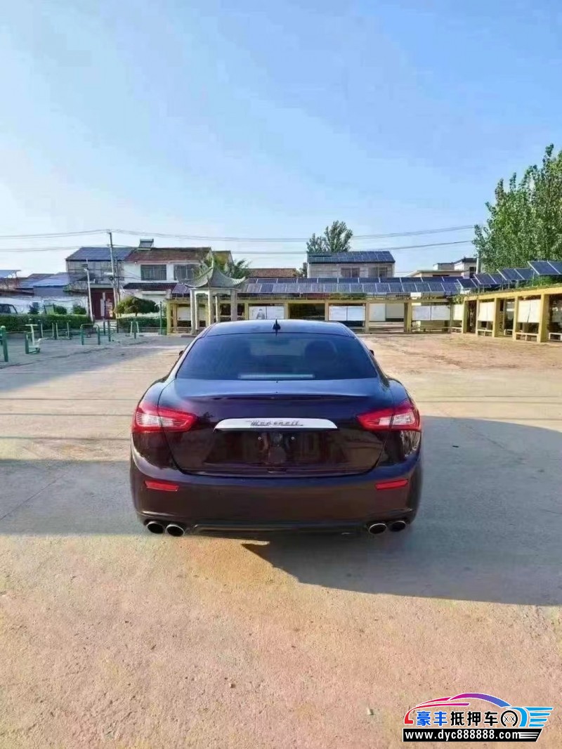 15年玛莎拉蒂Ghibli轿车抵押车出售