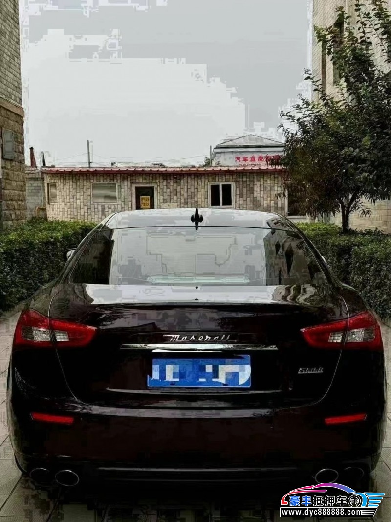 18年玛莎拉蒂Ghibli轿车抵押车出售