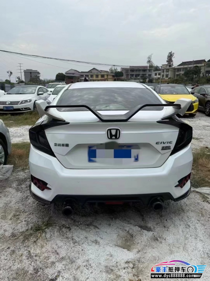 16年本田思域轿车抵押车出售