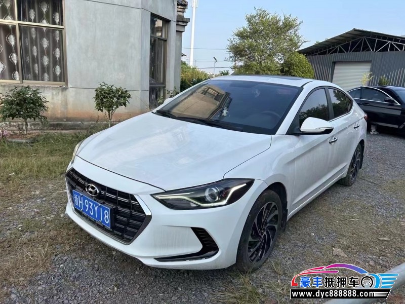 20年现代领动轿车抵押车出售