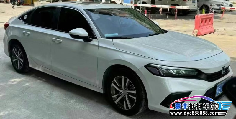 24年本田思域轿车抵押车出售