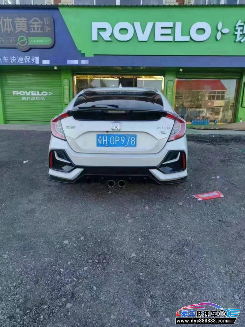 21年本田思域轿车抵押车出售