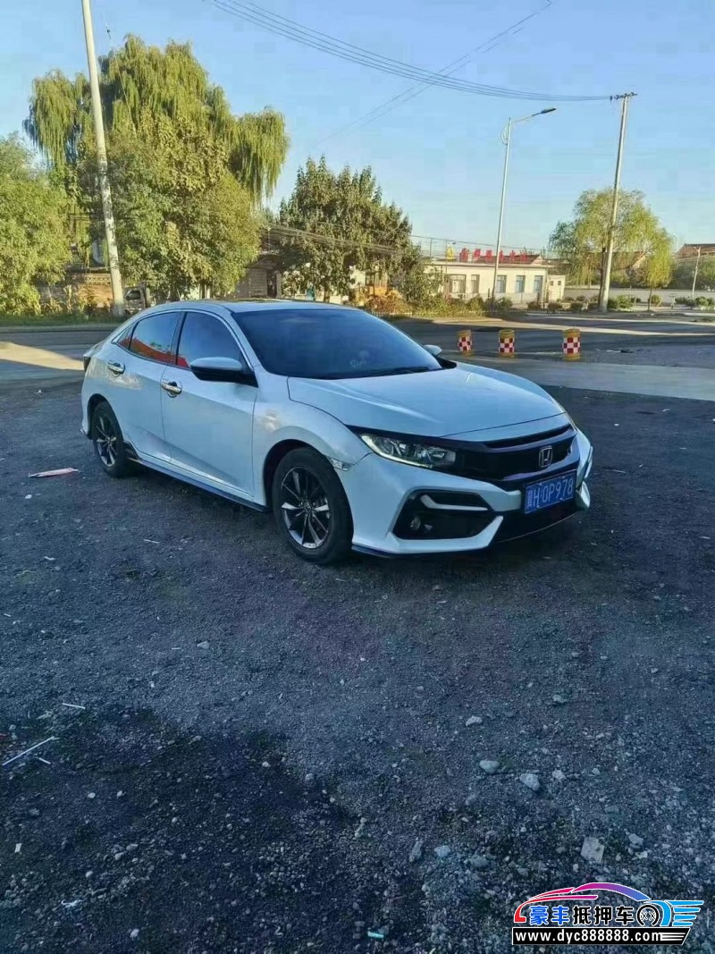 21年本田思域轿车抵押车出售