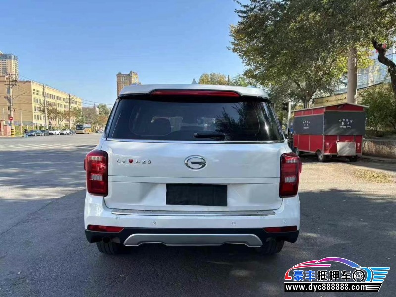 20年传祺GS7轿车抵押车出售