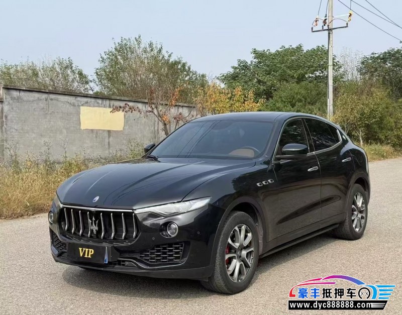 18年玛莎拉蒂莱万特轿车抵押车出售