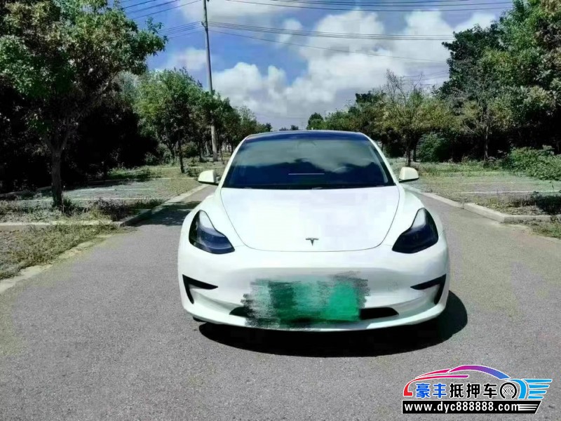 抵押车出售21年特斯拉MODEL 3轿车