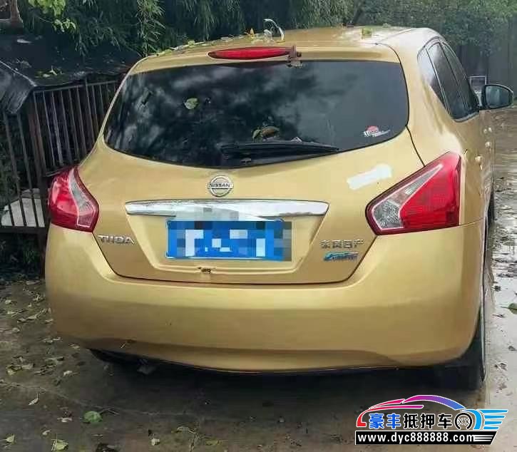 12年日产骐达轿车抵押车出售