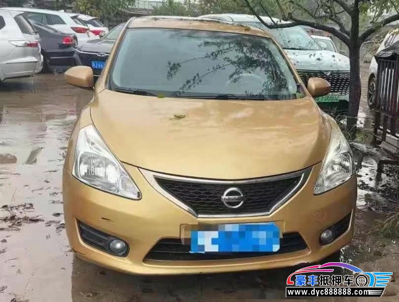 12年日产骐达轿车抵押车出售