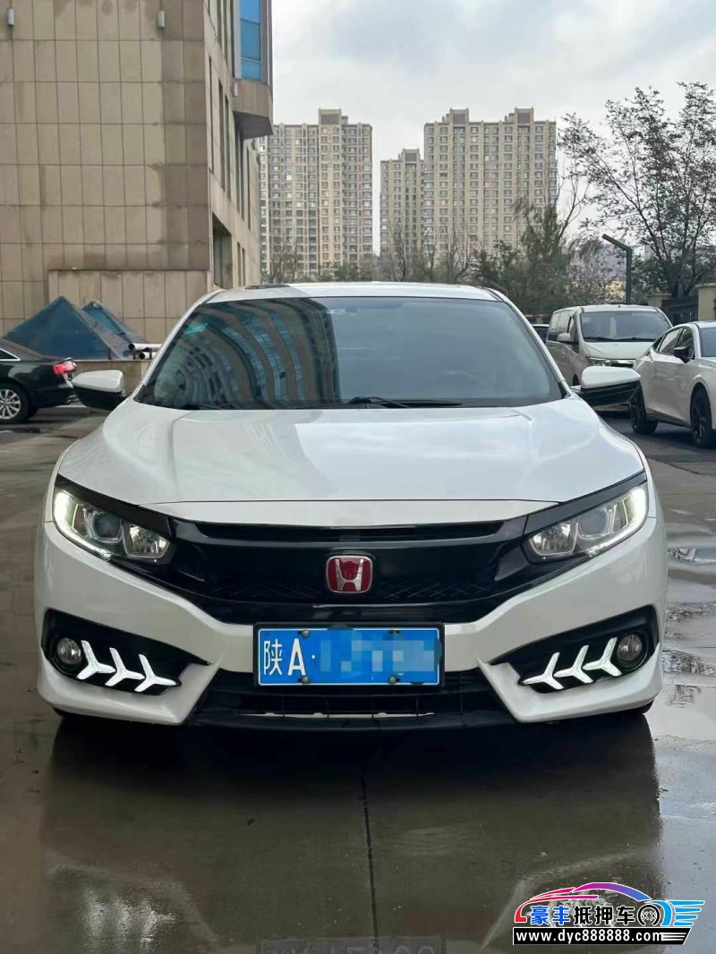 19年本田思域轿车抵押车出售