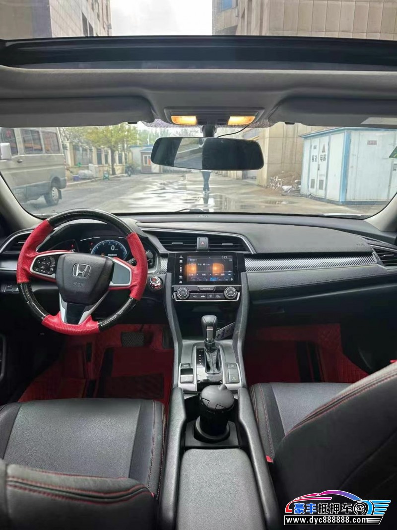 19年本田思域轿车抵押车出售