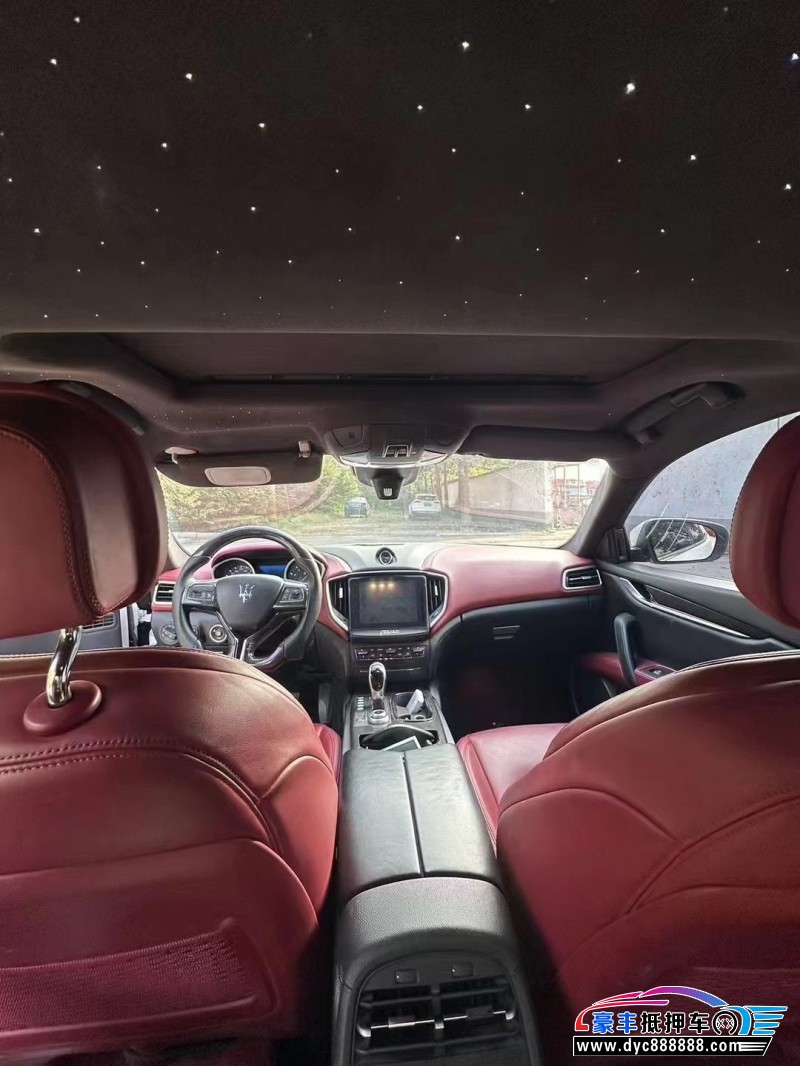 17年玛莎拉蒂Ghibli轿车抵押车出售