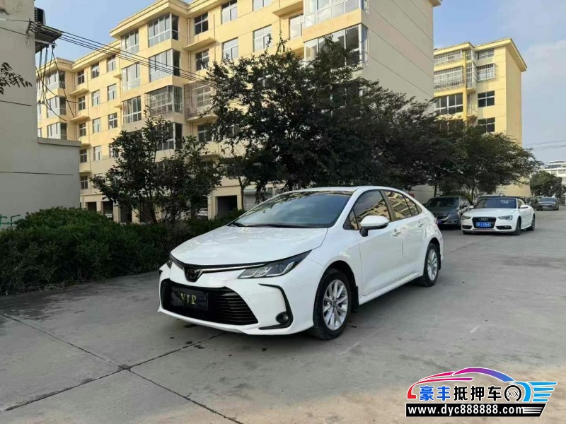 23年丰田卡罗拉轿车抵押车出售