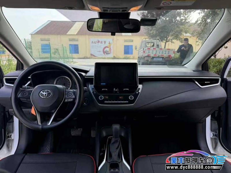 23年丰田卡罗拉轿车抵押车出售