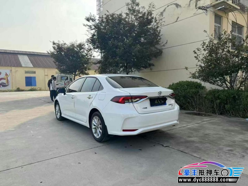 23年丰田卡罗拉轿车抵押车出售