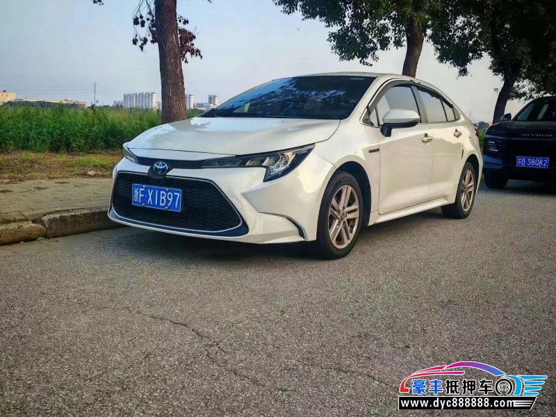 19年丰田雷凌轿车抵押车出售