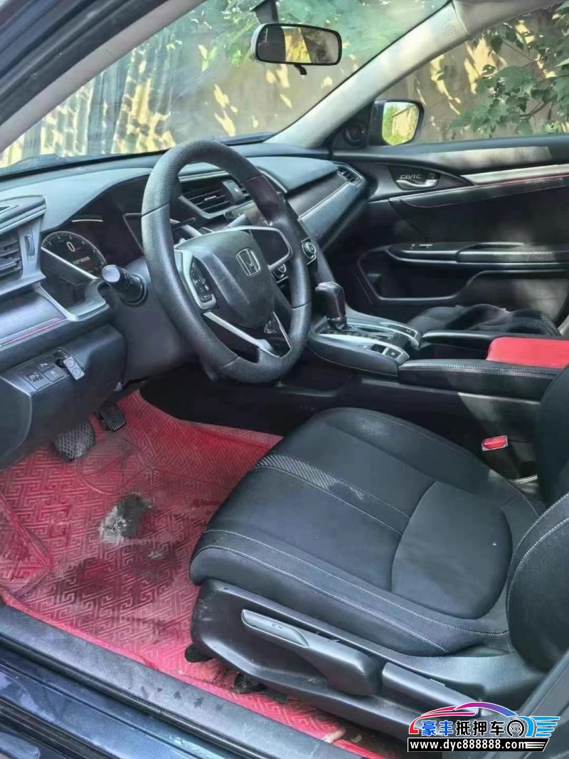 19年本田思域轿车抵押车出售