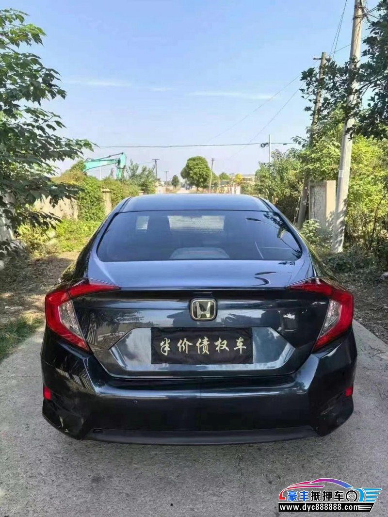 19年本田思域轿车抵押车出售