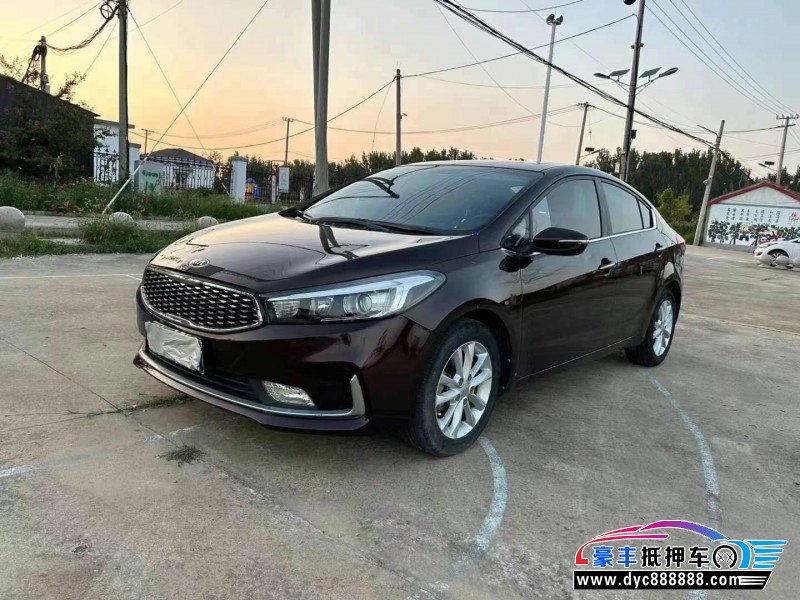 17年起亚K3轿车抵押车出售