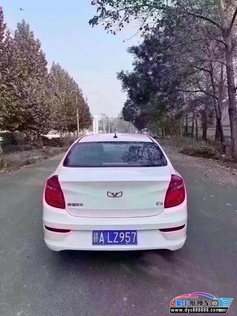 18年奇瑞奇瑞E3轿车抵押车出售