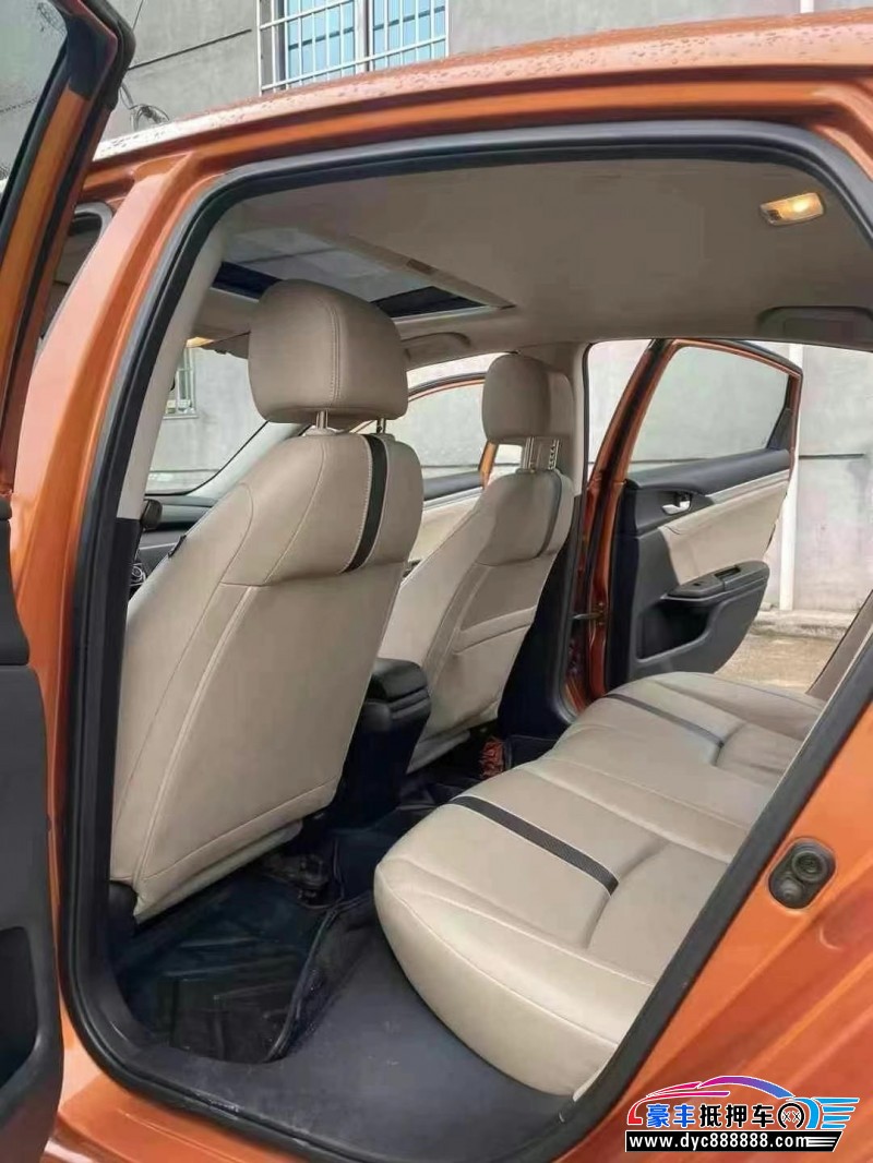 16年本田思域轿车抵押车出售