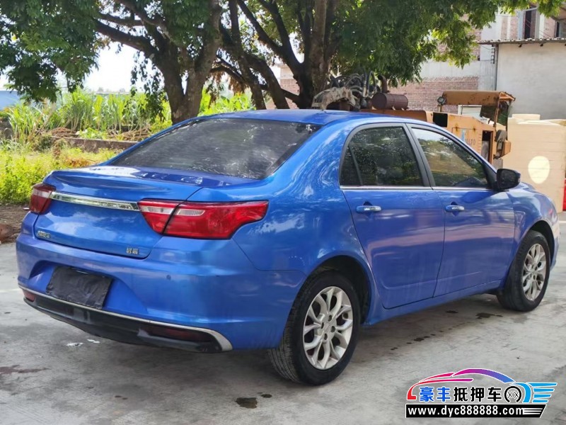 18年吉利远景轿车抵押车出售