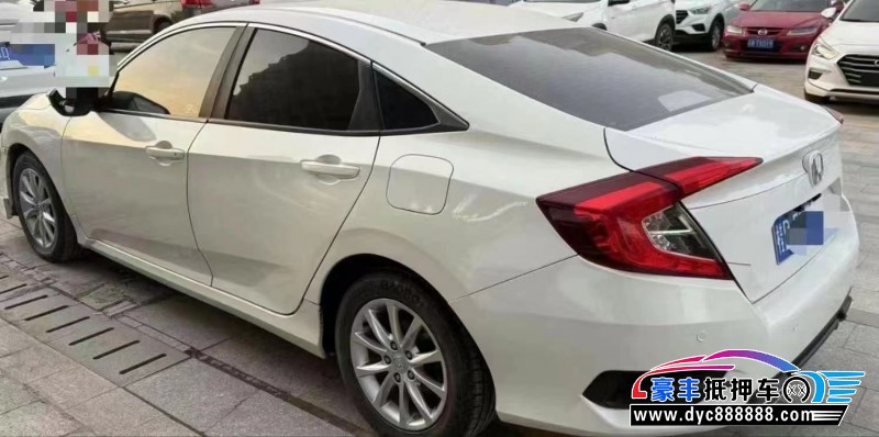 17年本田思域轿车抵押车出售