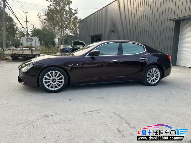 16年玛莎拉蒂Ghibli轿车抵押车出售