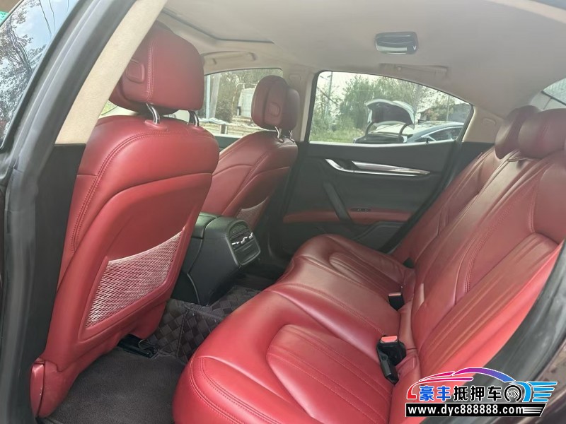 16年玛莎拉蒂Ghibli轿车抵押车出售