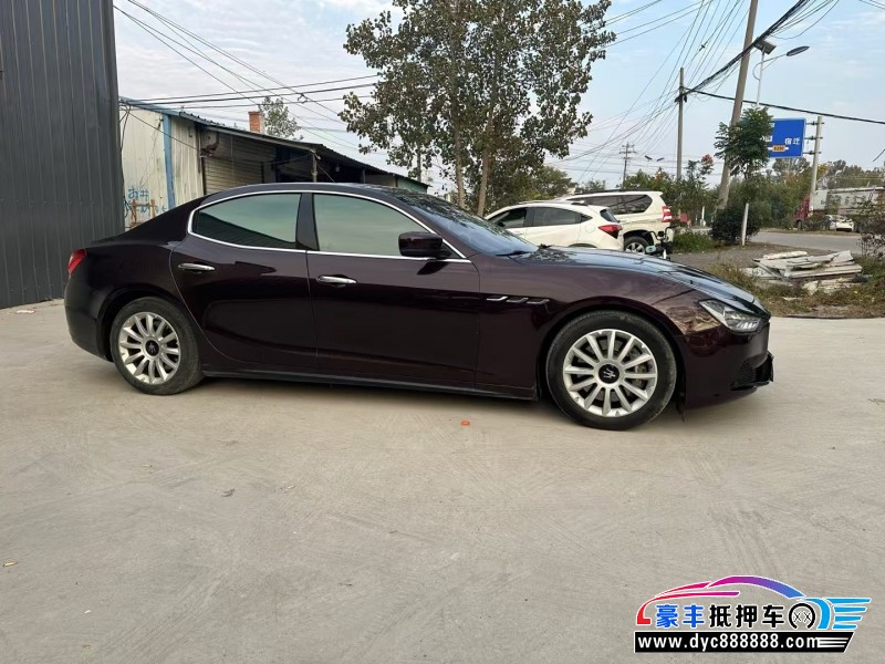 16年玛莎拉蒂Ghibli轿车抵押车出售