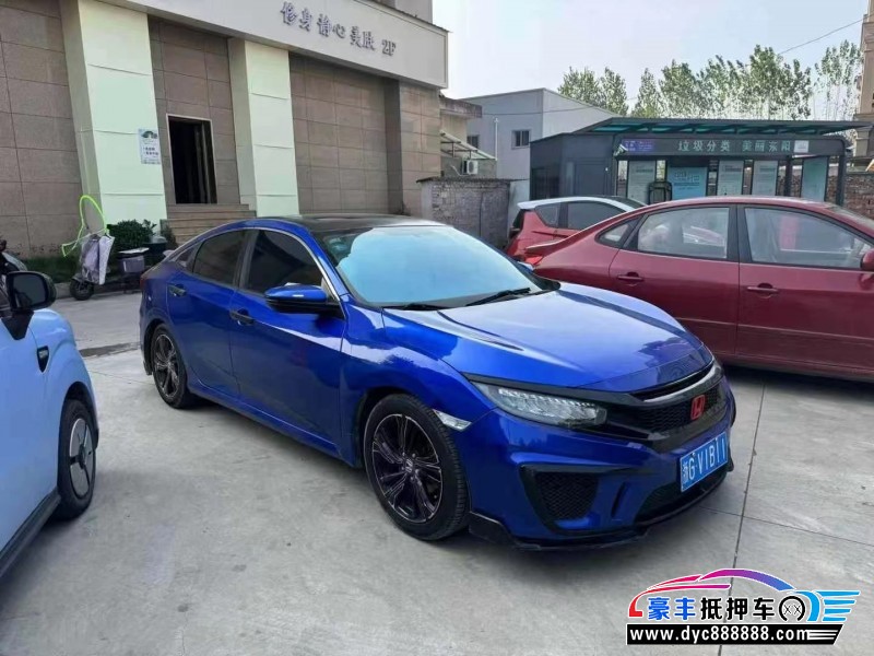 16年本田思域轿车抵押车出售