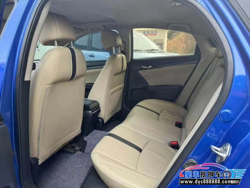 16年本田思域轿车抵押车出售