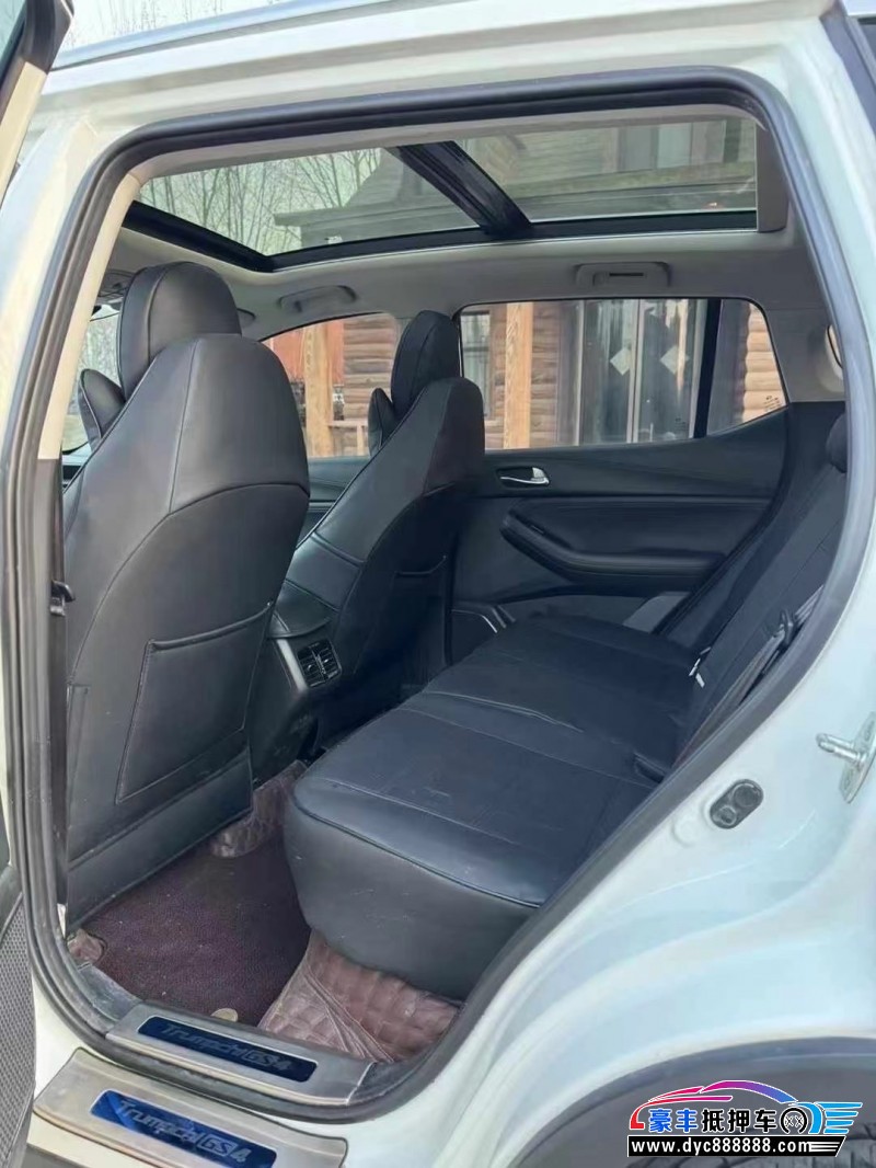 21年传祺GS4轿车抵押车出售