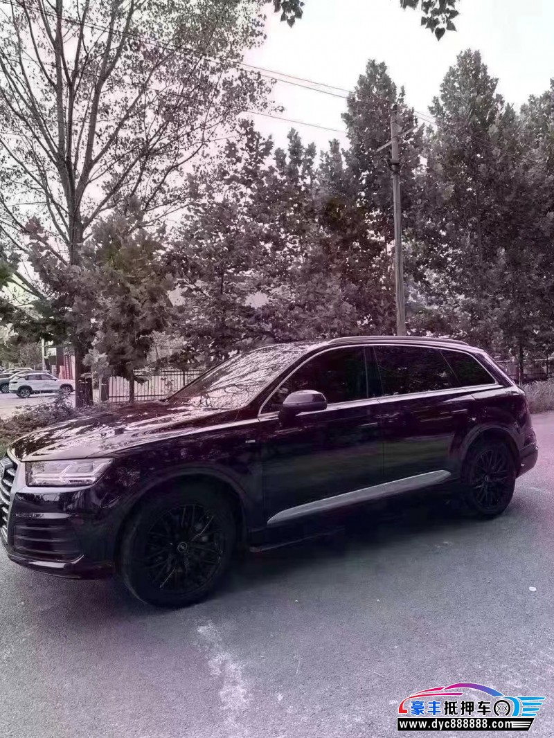 18年奥迪Q7轿车抵押车出售
