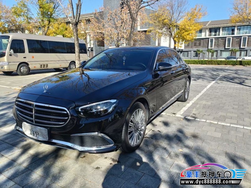 21年奔驰E轿车抵押车出售