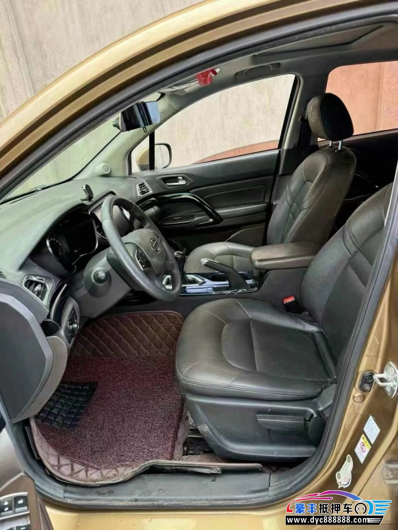 16年传祺GS4轿车抵押车出售