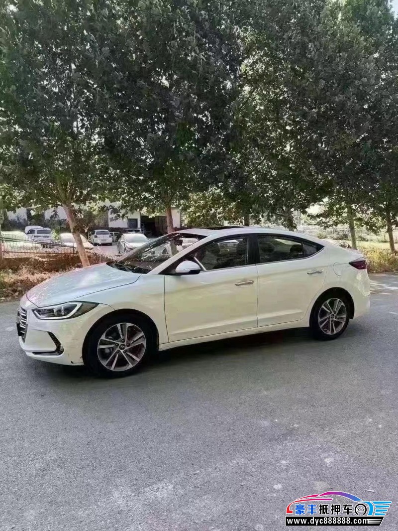 18年现代领动轿车抵押车出售