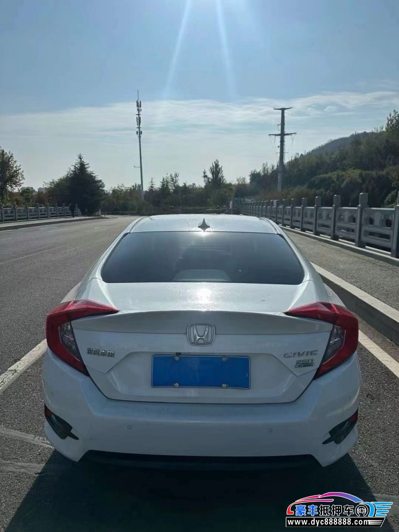 18年本田思域轿车抵押车出售