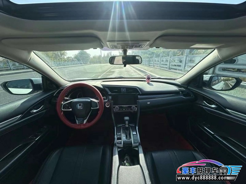 18年本田思域轿车抵押车出售