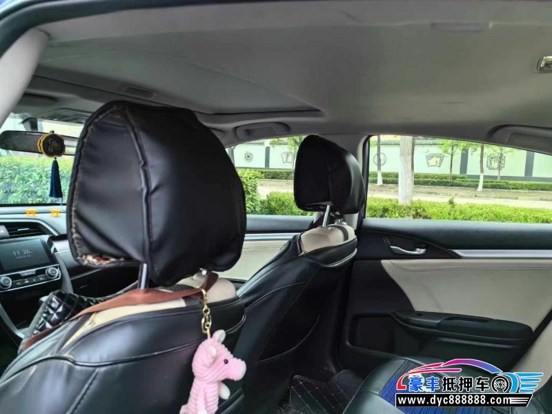 19年本田思域轿车抵押车出售