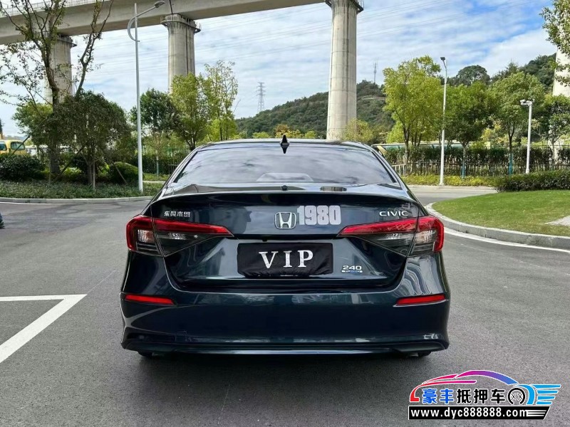 23年本田思域轿车抵押车出售