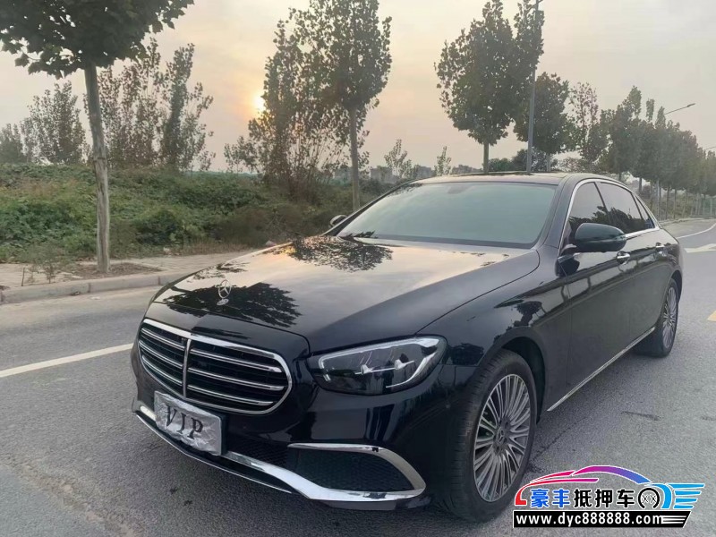 23年奔驰E轿车抵押车出售