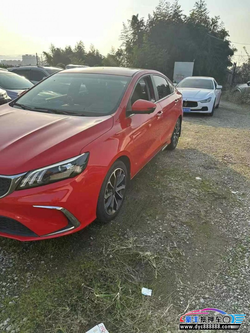 21年吉利缤瑞轿车抵押车出售