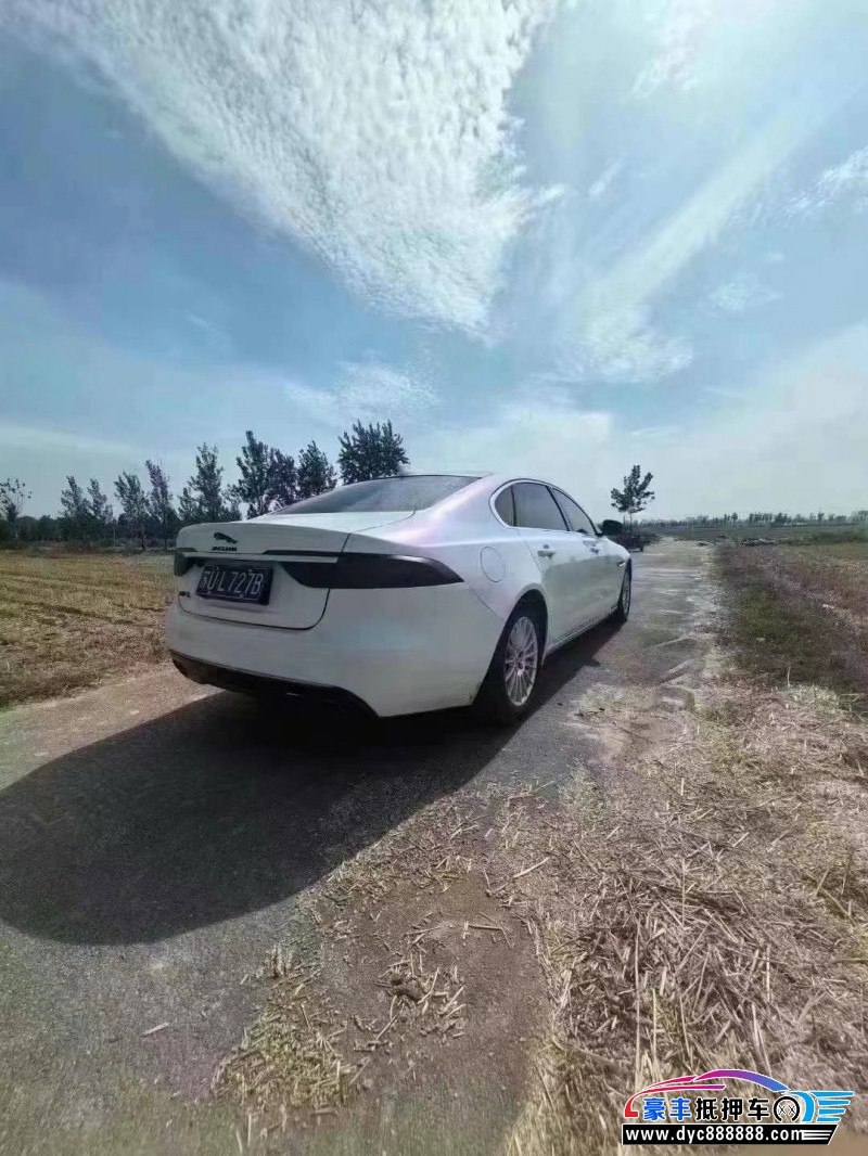 17年捷豹XFL轿车抵押车出售