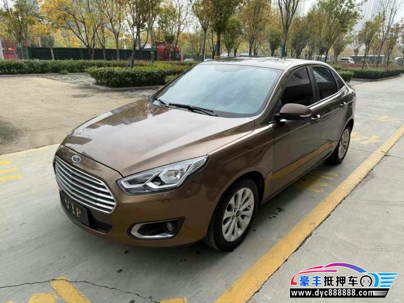 17年福特福睿斯轿车抵押车出售