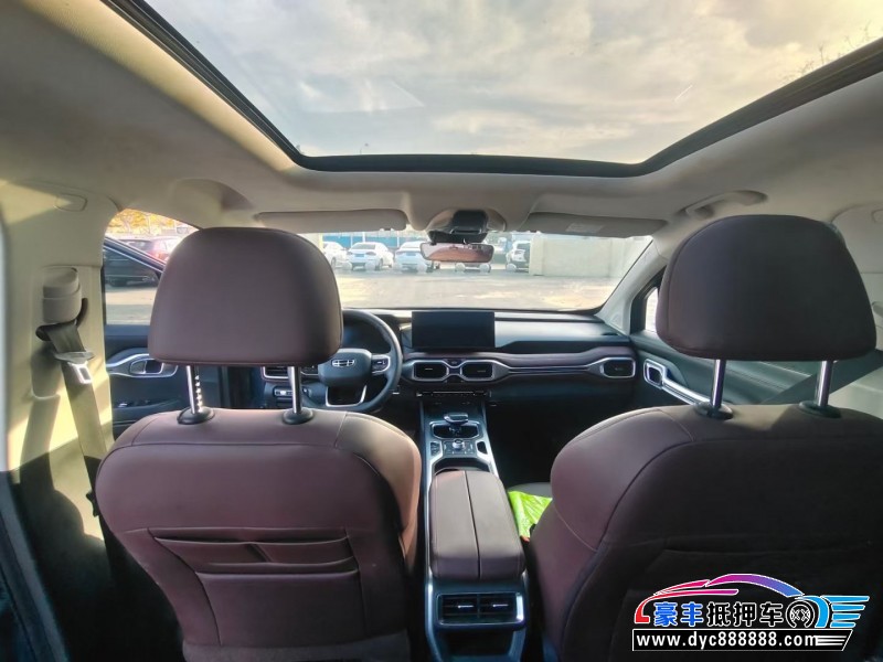 22年吉利豪越SUV抵押车出售