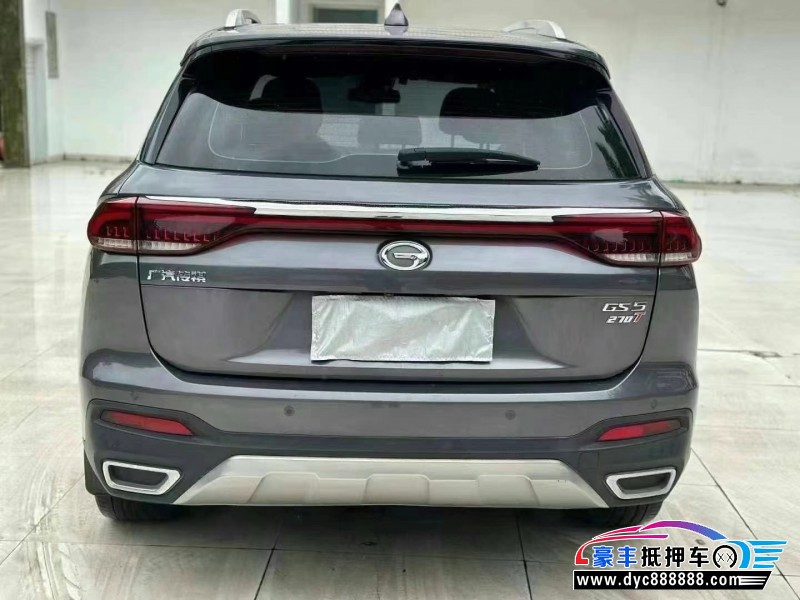 19年传祺GS5轿车抵押车出售